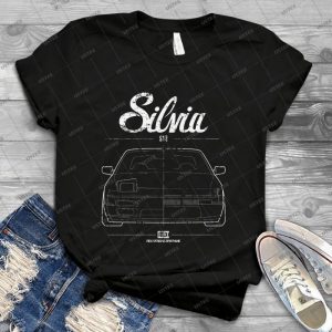 Silvia S13-180sx 20 - Vintage Men's Shirt Tshirt For Women Classic Handmade Shirt Retro Graphic Tee