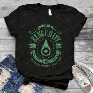 Sincerity 27 - Vintage Men's Shirt Tshirt For Women Classic Handmade Shirt Retro Graphic Tee
