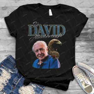 Sir David Attenborough - Gift Idea Shirt For Men Tee For Women Classic Retro Vintage Graphic T-Shirt
