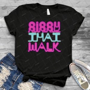 Sissy That Walk [rupaul S Drag Race] 76 - Vintage Men's Shirt Tshirt For Women Classic Handmade Shirt Retro Graphic Tee