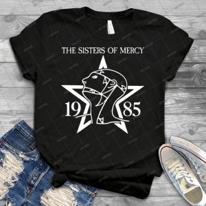 Sisters Of Mercy Shirt With 1985 - Gift Idea Shirt For Men Tee For Women Classic Retro Vintage Graphic T-Shirt