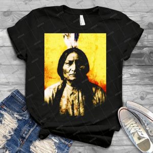 Sitting Bull-7 - Best Unisex Trending Handmade T-shirt Gift Idea For Men T-shirt For Woman