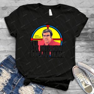 Six Million Dollar Man - Vintage Men's Shirt Tshirt For Women Classic Handmade Shirt Retro Graphic Tee