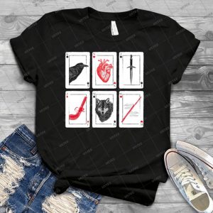 Six Of Crows-Red - Trending Shirt For Women Vintage Retro Tee For Men Kid's T-Shirt Handmade Shirt