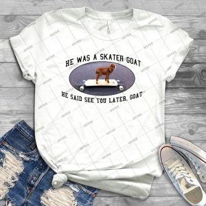 Skater Goat 47 - Trending Shirt For Women Vintage Retro Tee For Men Kid's T-Shirt Handmade Shirt