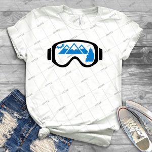 Ski Goggles Mountains 22 - Best Unisex Trending Handmade T-shirt Gift Idea For Men T-shirt For Woman