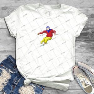 Ski T Shirt - Best Unisex Trending Handmade T-shirt Gift Idea For Men T-shirt For Woman