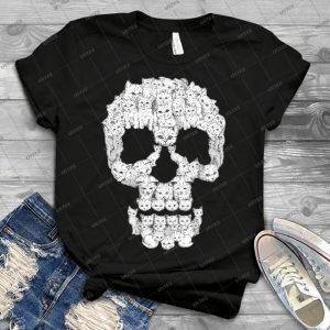 Skulls Are For Pussies - Gift Idea Shirt For Men Tee For Women Classic Retro Vintage Graphic T-Shirt
