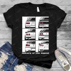 Skyline- History - Gift Idea Shirt For Men Tee For Women Classic Retro Vintage Graphic T-Shirt