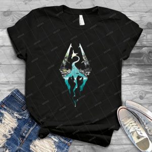 Skyrim  T Shirt 30 - Gift Idea Shirt For Men Tee For Women Classic Retro Vintage Graphic T-Shirt