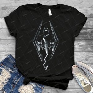 Skyrim Logo - Best Unisex Trending Handmade T-shirt Gift Idea For Men T-shirt For Woman