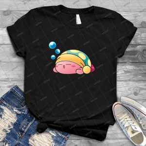 Sleeping Kirby - Gift Idea Shirt For Men Tee For Women Classic Retro Vintage Graphic T-Shirt