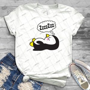Sleeping Penguin 66 - Trending Shirt For Women Vintage Retro Tee For Men Kid's T-Shirt Handmade Shirt