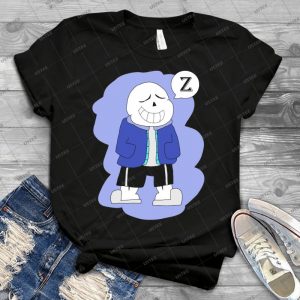 Sleeping Sans - Best Unisex Trending Handmade T-shirt Gift Idea For Men T-shirt For Woman