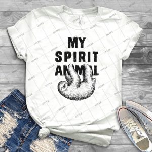Sloth-My Spirit Animal - Gift Idea Shirt For Men Tee For Women Classic Retro Vintage Graphic T-Shirt