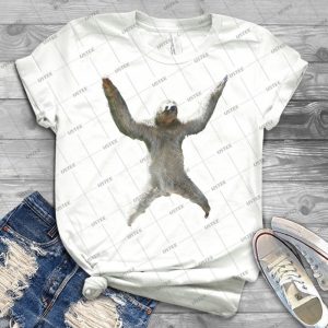 Sloth Hangs Around Your Neck -3 3 - Gift Idea Shirt For Men Tee For Women Classic Retro Vintage Graphic T-Shirt