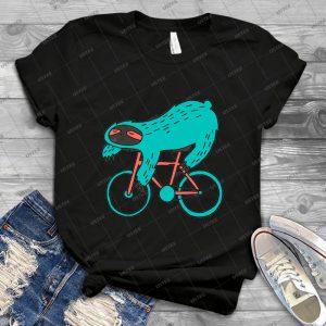 Sloth Ii 65 - Vintage Men's Shirt Tshirt For Women Classic Handmade Shirt Retro Graphic Tee