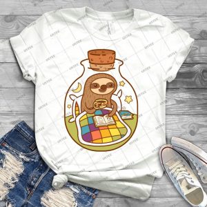 Sloth In A Bottle - Best Unisex Trending Handmade T-shirt Gift Idea For Men T-shirt For Woman