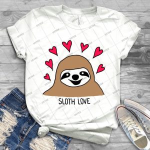 Sloth Love-Shirt - Best Unisex Trending Handmade T-shirt Gift Idea For Men T-shirt For Woman