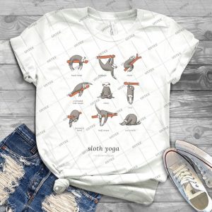 Sloth Yoga-The Definitive Guide - Best Unisex Trending Handmade T-shirt Gift Idea For Men T-shirt For Woman