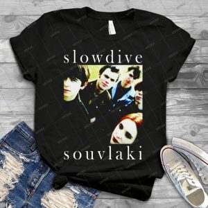 Slowdive - Souvlaki 31 - Vintage Men's Shirt Tshirt For Women Classic Handmade Shirt Retro Graphic Tee