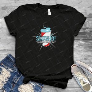 Slusho T Shirt - Vintage Men's Shirt Tshirt For Women Classic Handmade Shirt Retro Graphic Tee