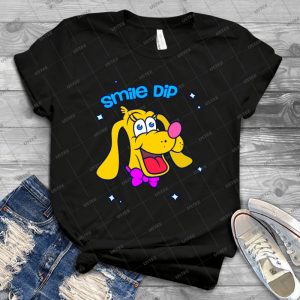 Smile Dip  86 - Vintage Men's Shirt Tshirt For Women Classic Handmade Shirt Retro Graphic Tee