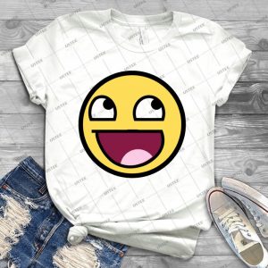 Smiley Meme 37 - Trending Shirt For Women Vintage Retro Tee For Men Kid's T-Shirt Handmade Shirt