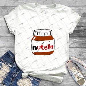 Smiley Nutella 85 - Trending Shirt For Women Vintage Retro Tee For Men Kid's T-Shirt Handmade Shirt