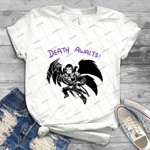 Smite-Death Awaits - Chibi - - Best Unisex Trending Handmade T-shirt Gift Idea For Men T-shirt For Woman
