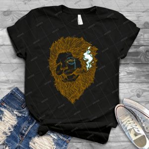 Smoking Lion 27 - Trending Shirt For Women Vintage Retro Tee For Men Kid's T-Shirt Handmade Shirt