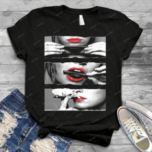 Smoking Sexy  71 - Vintage Men's Shirt Tshirt For Women Classic Handmade Shirt Retro Graphic Tee