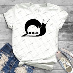 Snails - Double - 54 - Trending Shirt For Women Vintage Retro Tee For Men Kid's T-Shirt Handmade Shirt