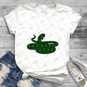 Snake Locket Print - Best Unisex Trending Handmade T-shirt Gift Idea For Men T-shirt For Woman