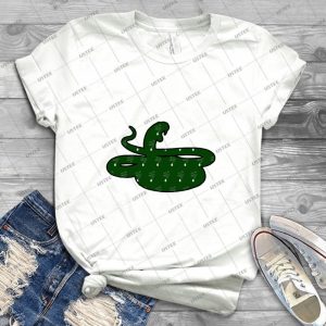 Snake Locket Print - Trending Shirt For Women Vintage Retro Tee For Men Kid's T-Shirt Handmade Shirt