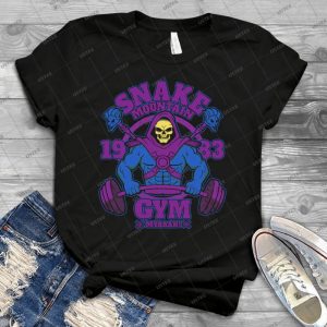 Snake Mountain Gym 40 - Vintage Men's Shirt Tshirt For Women Classic Handmade Shirt Retro Graphic Tee