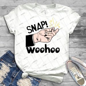 Snap Woohoo V2 - Vintage Men's Shirt Tshirt For Women Classic Handmade Shirt Retro Graphic Tee