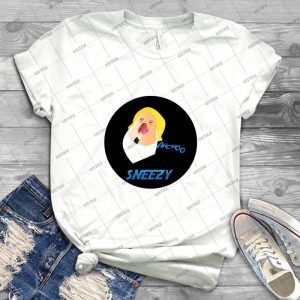 Sneezy Dwarf - Vintage Men's Shirt Tshirt For Women Classic Handmade Shirt Retro Graphic Tee