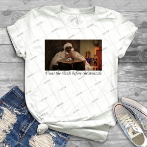 Snoop Dogg At Christmas - Vintage Men's Shirt Tshirt For Women Classic Handmade Shirt Retro Graphic Tee