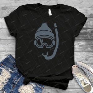 Snorkel Deep Powder Snow - Gift Idea Shirt For Men Tee For Women Classic Retro Vintage Graphic T-Shirt