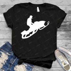 Snowmobile - Silhouettes 69 - Best Unisex Trending Handmade T-shirt Gift Idea For Men T-shirt For Woman