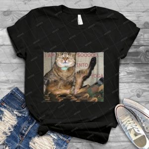 So Into Yoga---- 17 - Vintage Men's Shirt Tshirt For Women Classic Handmade Shirt Retro Graphic Tee