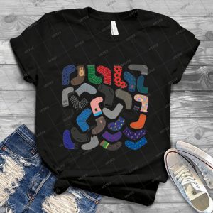 Socks Collection 1 78 - Vintage Men's Shirt Tshirt For Women Classic Handmade Shirt Retro Graphic Tee