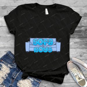 Sofa Boys - Vintage Men's Shirt Tshirt For Women Classic Handmade Shirt Retro Graphic Tee