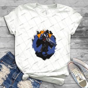 Soldier 76 Splatter - Gift Idea Shirt For Men Tee For Women Classic Retro Vintage Graphic T-Shirt