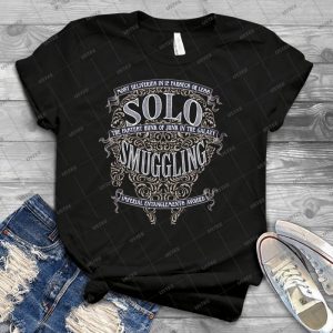 Solo Smuggling-Dark - Best Unisex Trending Handmade T-shirt Gift Idea For Men T-shirt For Woman