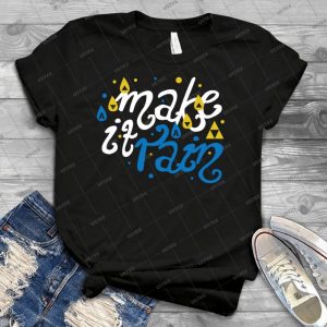Song Of Storms - Make It Rain 99 - Gift Idea Shirt For Men Tee For Women Classic Retro Vintage Graphic T-Shirt