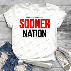 Sooners 2017 College Football Playoff 2018 Rose Bowl - Best Unisex Trending Handmade T-shirt Gift Idea For Men T-shirt For Woman