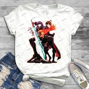 Sousei No Onmyouji - Twin Star Exorcists - - Vintage Men's Shirt Tshirt For Women Classic Handmade Shirt Retro Graphic Tee