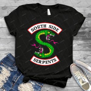 Southside Schlangen-Riverdale 75 - Vintage Men's Shirt Tshirt For Women Classic Handmade Shirt Retro Graphic Tee